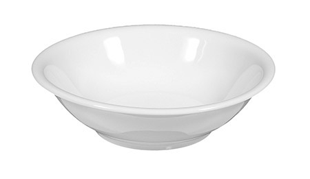 Dessertschale in Ø 13 cm, in Höhe 3,8 cm, Meran Uni 6 Porzellan, Marke Seltmann Weiden